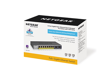 NETGEAR Switch 8x GE GS110TP-300EUS POE
