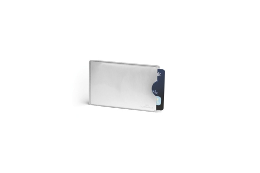 DURABLE Kreditkartenhülle RFID SECURE 10 Stück silber