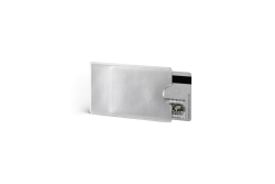 DURABLE Kreditkartenhülle RFID SECURE 3 Stück silber