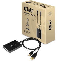 Club3D Adapter MiniDisplayport > DVI-D (Active Dual)...