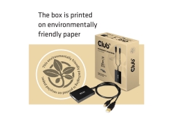Club3D Adapter MiniDisplayport > DVI-D (Active Dual) St/Bu retail