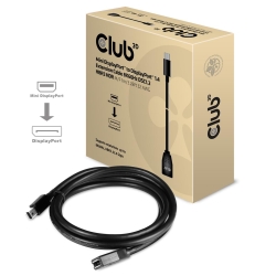 Club3D Kabel MiniDP 1.4 <-> DP 1.4 1m 8K60Hz St/Bu...