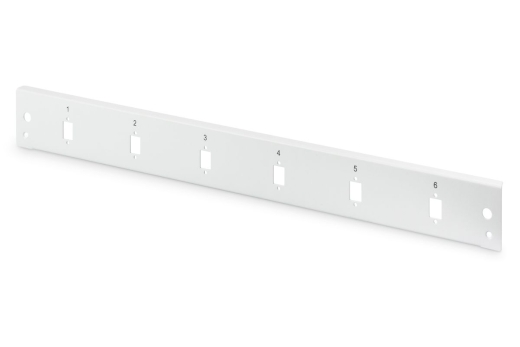 DIGITUS LWL Spleißbox Frontblende 1HE 6xSC SX schnellversch