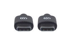 MANHATTAN USB C Anschlusskabel USB2.0 C-Stecker/C-Stecker 1m