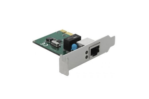 DELOCK Gigabit LAN 1x RJ45 +Low Profile Delock