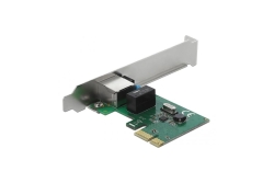 DELOCK Gigabit LAN 1x RJ45 +Low Profile Delock