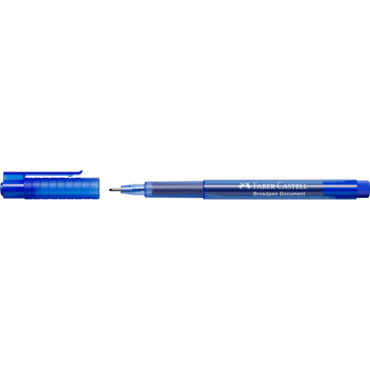 Fineliner BROADPEN 1554 - 0,8 mm, blau (dokumentenecht)