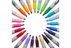Sharpie Fein Permanent Marker Rundspitze Rot 12er...