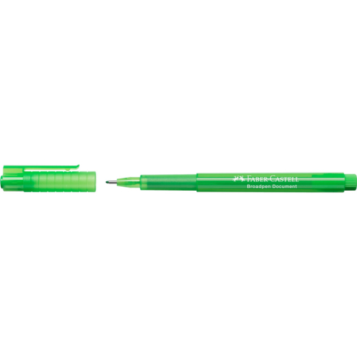Fineliner BROADPEN 1554 - 0,8 mm, grasgrün (dokumentenecht)