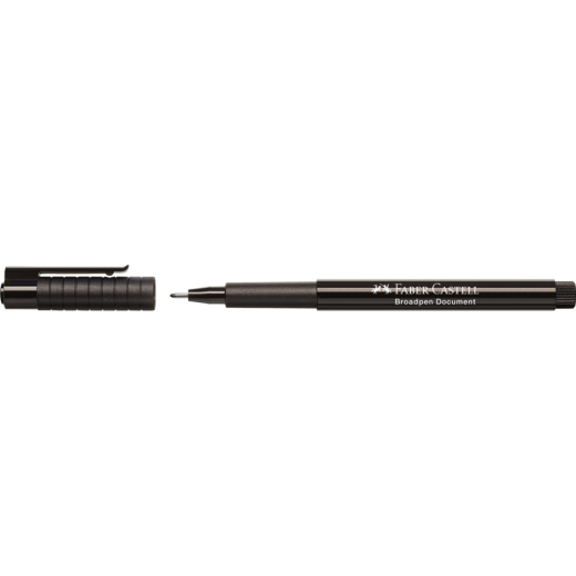 Fineliner BROADPEN 1554 - 0,8 mm, schwarz (dokumentenecht)