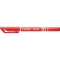 Fineliner mit gefederter Spitze - SENSOR F - fein - Einzelstift - rot