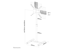 Neomounts BOS 10-55 1TFT schwarz Max.20KG