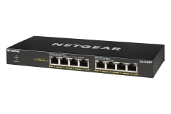 NETGEAR Switch 8x GE GS308PP unmanaged, lüfterlos