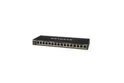 NETGEAR Switch 16x GE GS316PP unmanaged Lüfterlos, FlexPoE