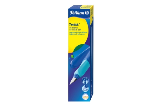 Pelikan Füllhalter Twist P457 M Deep Blue +1GTP Faltschachtel