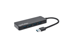 MANHATTAN 4-Port USB 3.2 Gen 1 Hub USB-A St./ 4x A-Buchse