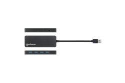 MANHATTAN 4-Port USB 3.2 Gen 1 Hub USB-A St./ 4x A-Buchse