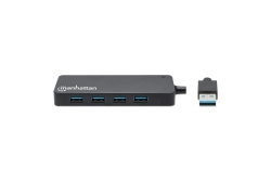 MANHATTAN 4-Port USB 3.2 Gen 1 Hub USB-A St./ 4x A-Buchse