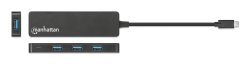 MANHATTAN 4-Port USB 3.2 Gen 1 Hub C-Stecker auf 4x A-Buchse