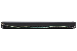 INTELLINET 24-Port Cat6a Patchpanel FTP 1HE schwarz