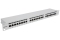 INTELLINET 24-Port Cat6a Patchpanel FTP 1HE grau