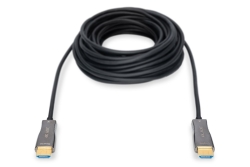 DIGITUS HDMI AOC Hybrid Glasfaserkabel, UHD 4K, 10 m