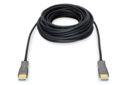 DIGITUS HDMI AOC Hybrid Glasfaserkabel, UHD 4K, 15 m