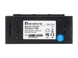 LevelOne PoE-Injektor FE 2x PSE 15.4W schwarz