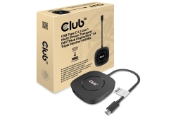 Club3D MST-Hub USB 3.2 Typ C > 3x DisplayPort 1.4 St/Bu retail