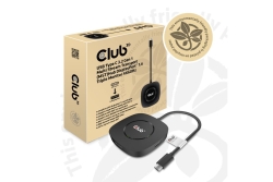 Club3D MST-Hub USB 3.2 Typ C > 3x DisplayPort 1.4 St/Bu retail
