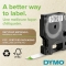 DYMO D1 Polyesterband Vorteilspack 9mmx7m schw->weiß 10St
