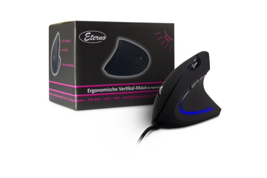 Inter-Tech Vertikalmaus Eterno KM-206WR