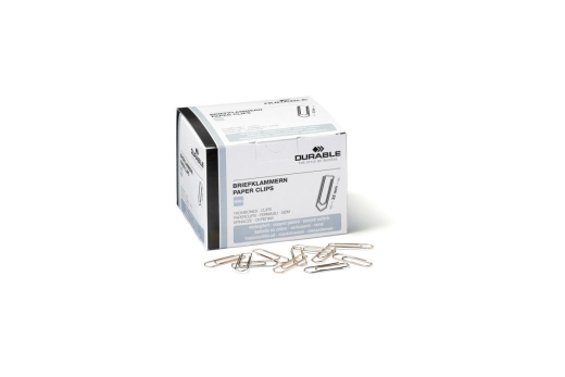 DURABLE Briefklammern 32mm verkupfert 1000 Stück
