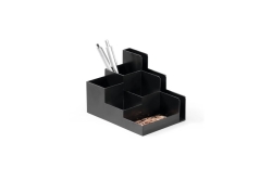 DURABLE OPTIMO Schreibtisch-Organizer Blauer Engel anthrazit