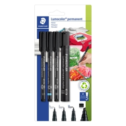 Büroset Lumocolor® Marker Set 2 - permanent,...