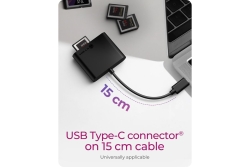 Adapter IcyBox ext. Multi Kartenleser Type-C USB 3.0 extern retail