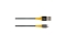 Schwaiger Ladekabel USB 2.0 A>Micro USB 1,2m Schwarz/Gelb