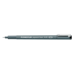 Feinschreiber pigment liner - 0,05 mm, schwarz
