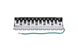 TRENDnet Patchpanel 12-Port Cat6A geschirmt (10 wide)