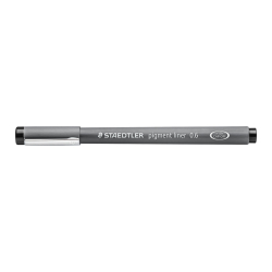 Feinschreiber pigment liner - 0,6 mm, schwarz