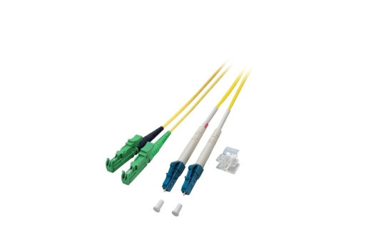 EFB Duplex Patchkabel LC-E2000 9/125 OS2 LSZH 3mm 2.0m gelb