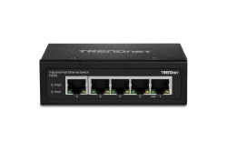 TRENDnet Industrie Switch 5 Port Fast Ethernet L2 DIN-Rail