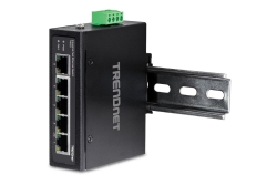 TRENDnet Industrie Switch 5 Port Fast Ethernet L2 DIN-Rail