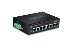 TRENDnet Industrie Switch 8 Port Fast Eth. PoE+ L2 DIN-Rail