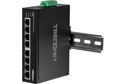 TRENDnet Industrie Switch 8 Port Fast Ethernet L2 DIN-Rail