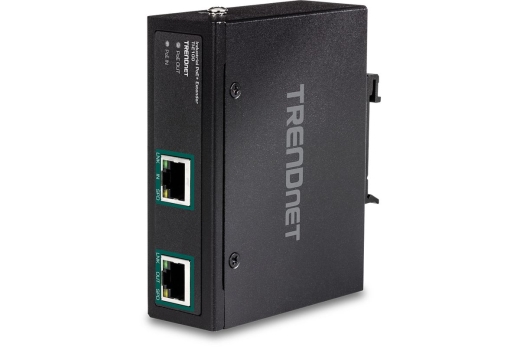 TRENDnet Industrial Gbit PoE+ Extender 100m 802.3af/at