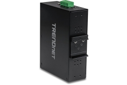 TRENDnet Industrie Switch 16 Port Gbit PoE+ DIN-Rail Metall