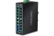 TRENDnet Industrie Switch 16 Port Gbit PoE+ DIN-Rail Metall