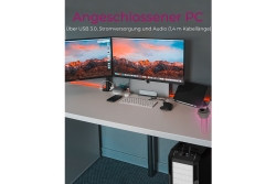 Hub 4-Port IcyBox USB 3.0 IB-Hub1430 Tisch-Hub extern retail