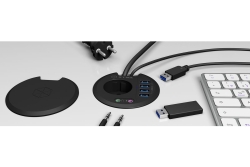 Hub 4-Port IcyBox USB 3.0 IB-Hub1430 Tisch-Hub extern retail